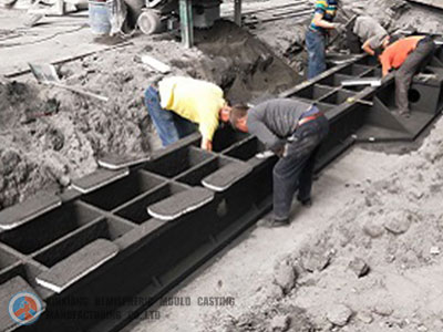 تشكيل القشرة في صندوق الرمل